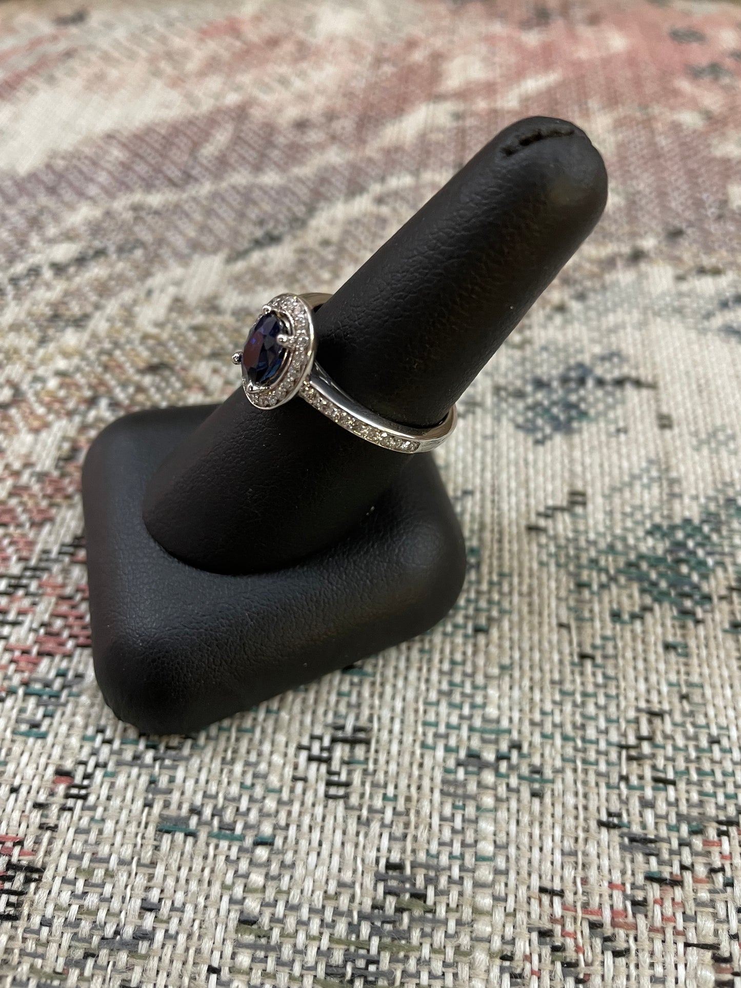Sapphire and Diamond Ring