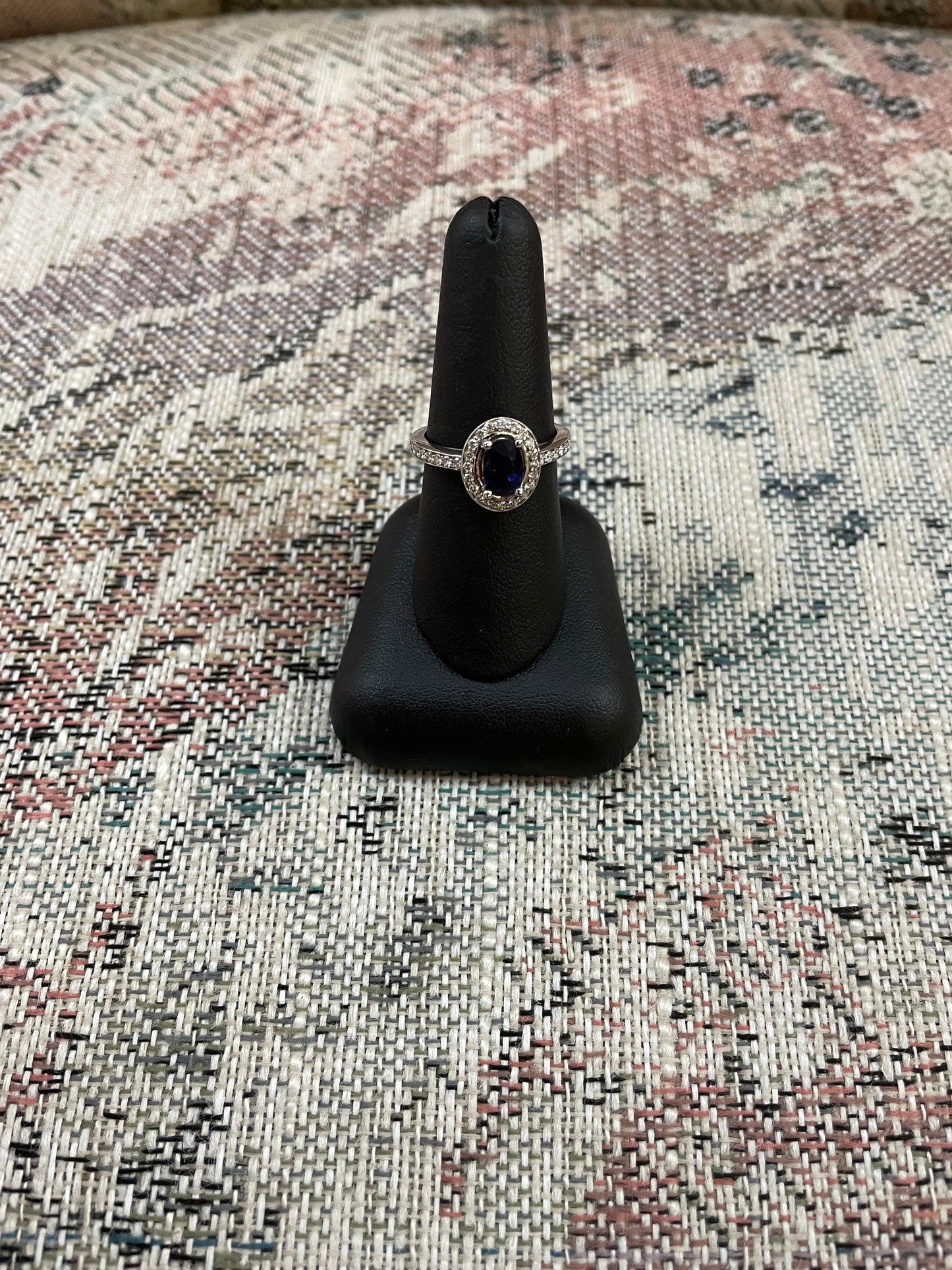 Sapphire and Diamond Ring